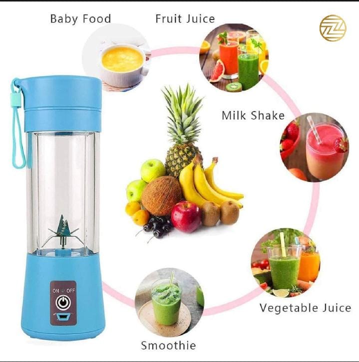 PORTAL 6 Blades Rechargeable Juicer Blender – 380ml