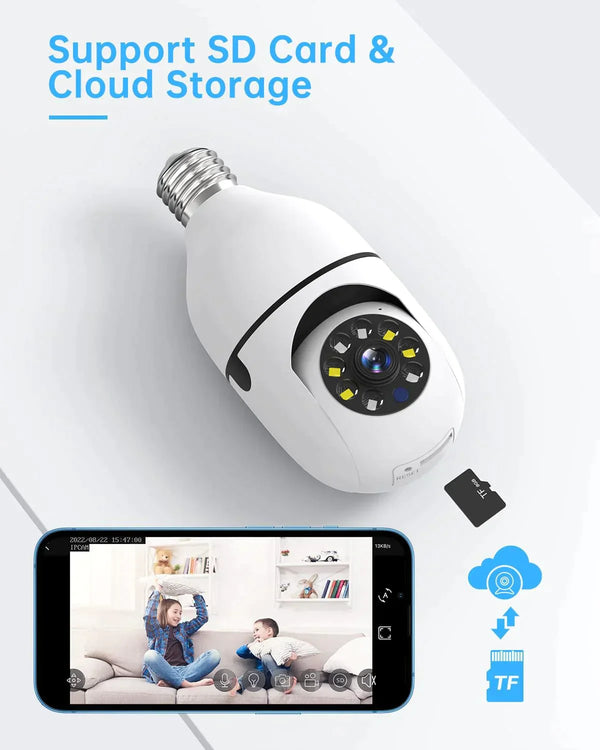 CAMPRO™ 360° WIFI V380 BULB CAMERA