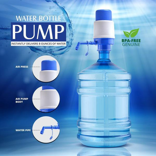 Manual Hand Pressure Water Bottle Pump – BPA-Free, Easy Use