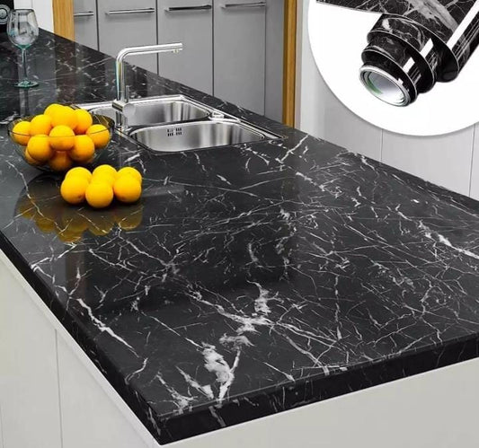 SELF ADHESIVE MARBLE SHEET FOR  STYLISH HOME TRANSFORMATION - WATERPROOF